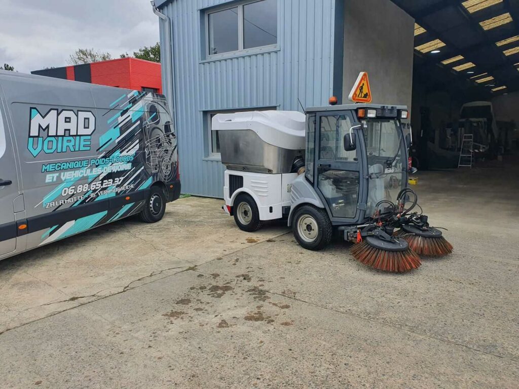 MAD VOIRIE Reparation Vehicules De Voirie Rennes Image 4