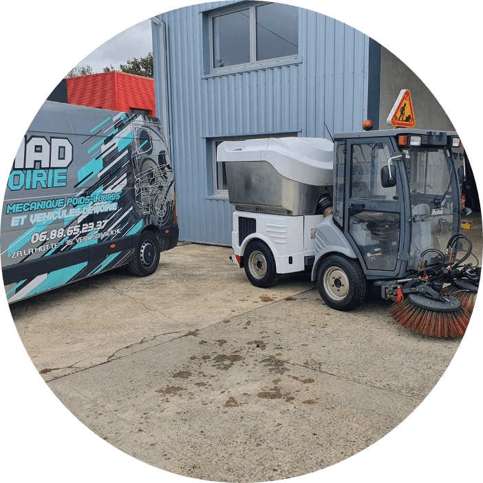 MAD VOIRIE Reparation Vehicules De Voirie Rennes MAD VOIRIE